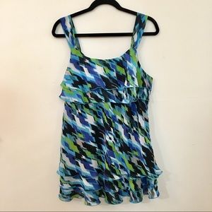 Lane Bryant Tiered Ruffle Top